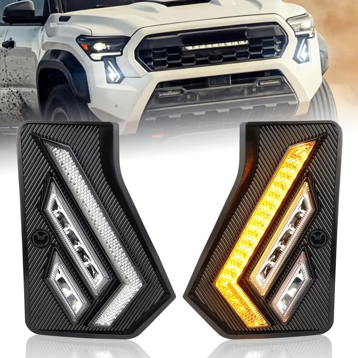 LED Fang Lights for GEN 4 Toyota Tacoma 2024-2026